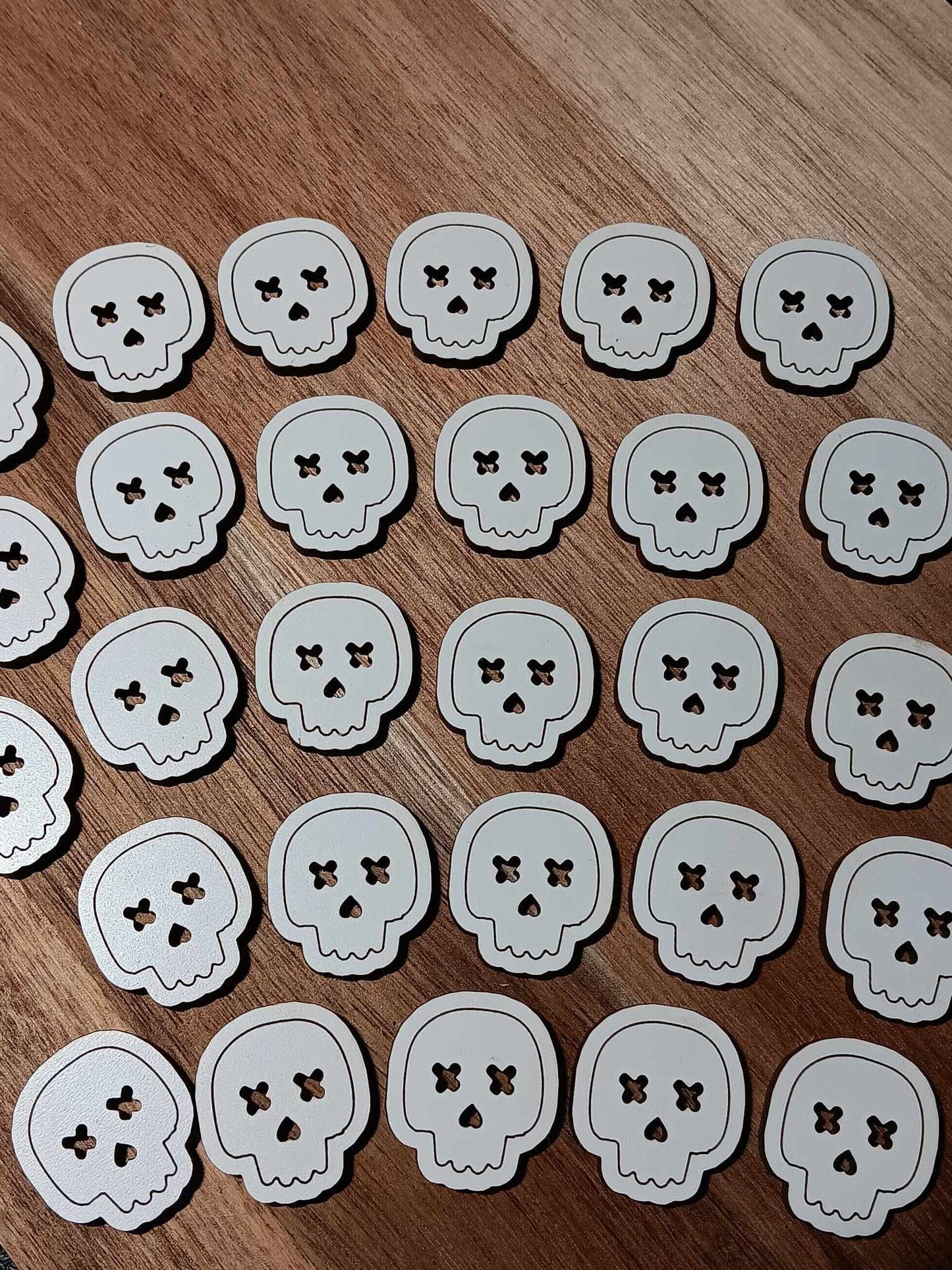 Halloween Skull, Ghosts Wood cutouts