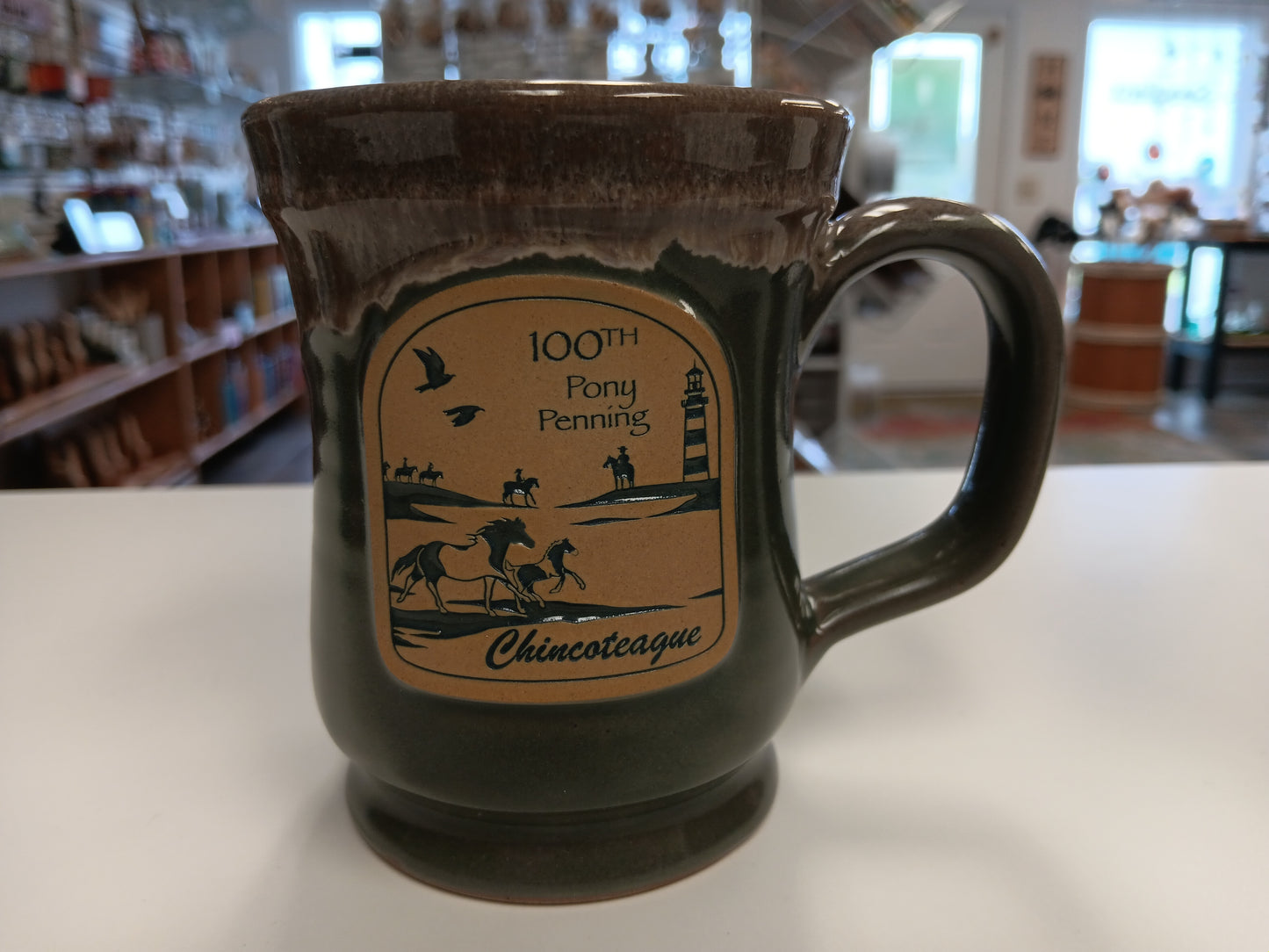 100th Pony Penning Handmade mug!