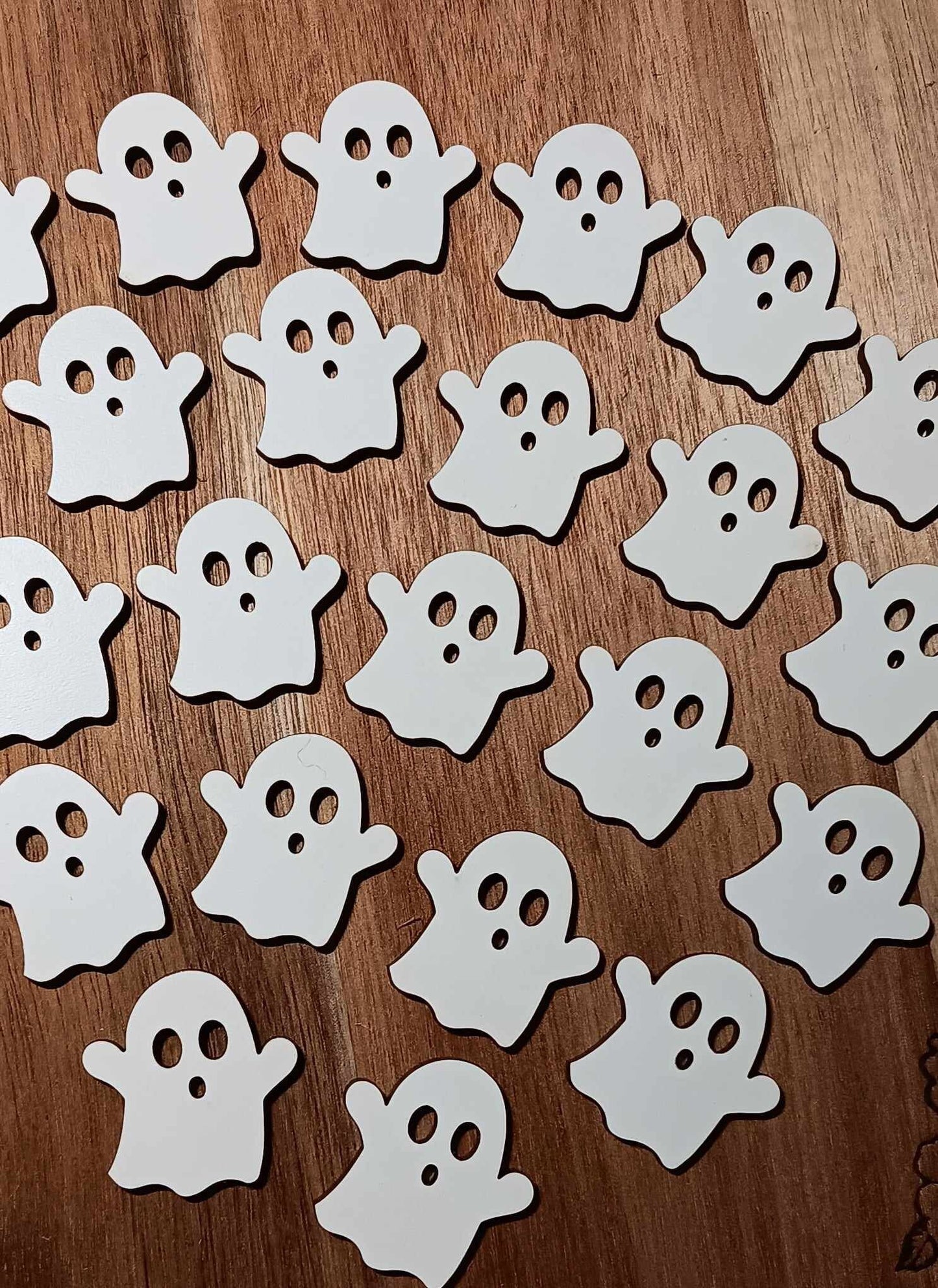 Halloween Skull, Ghosts Wood cutouts