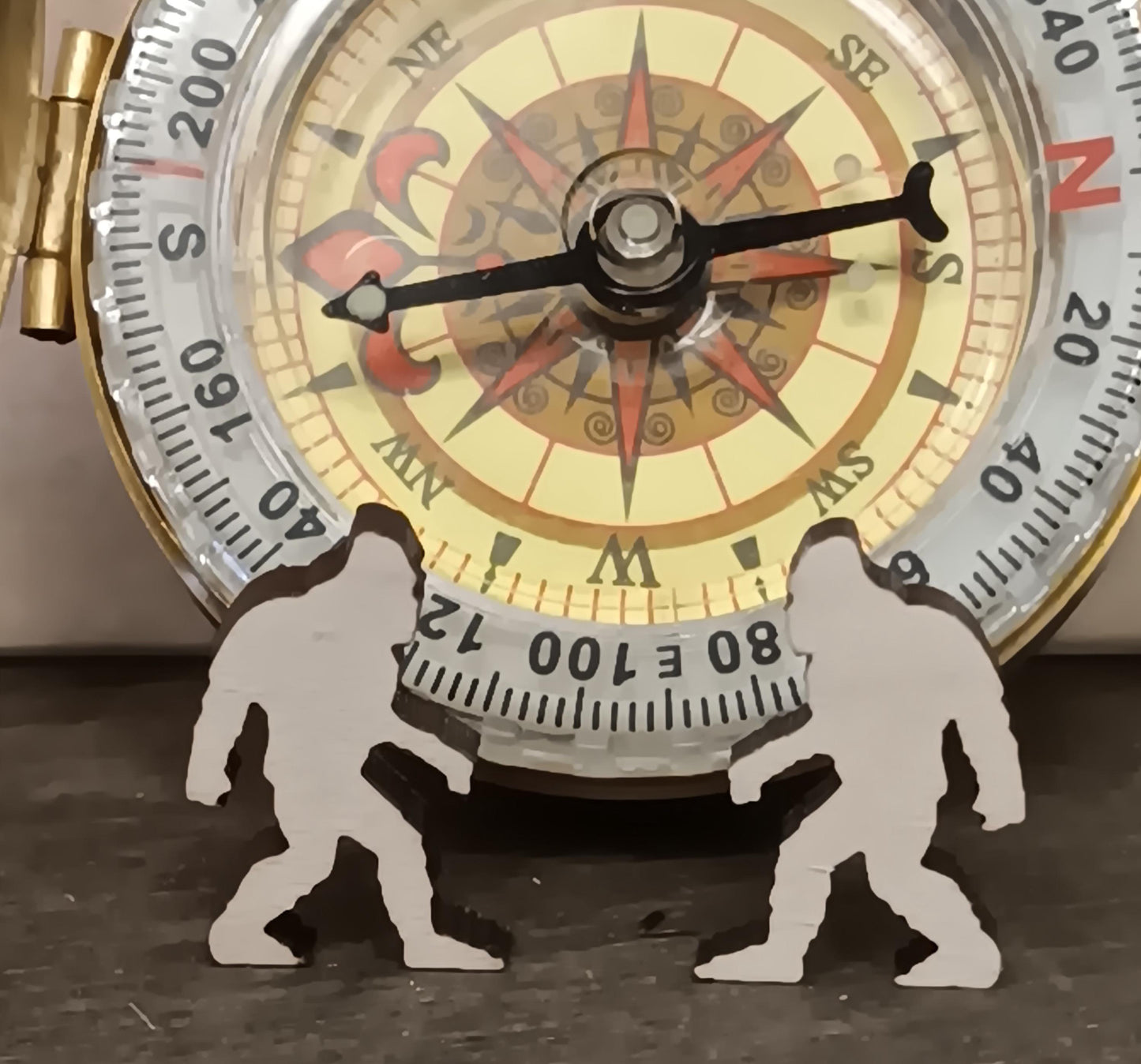 Baby Bigfoot wood cutouts