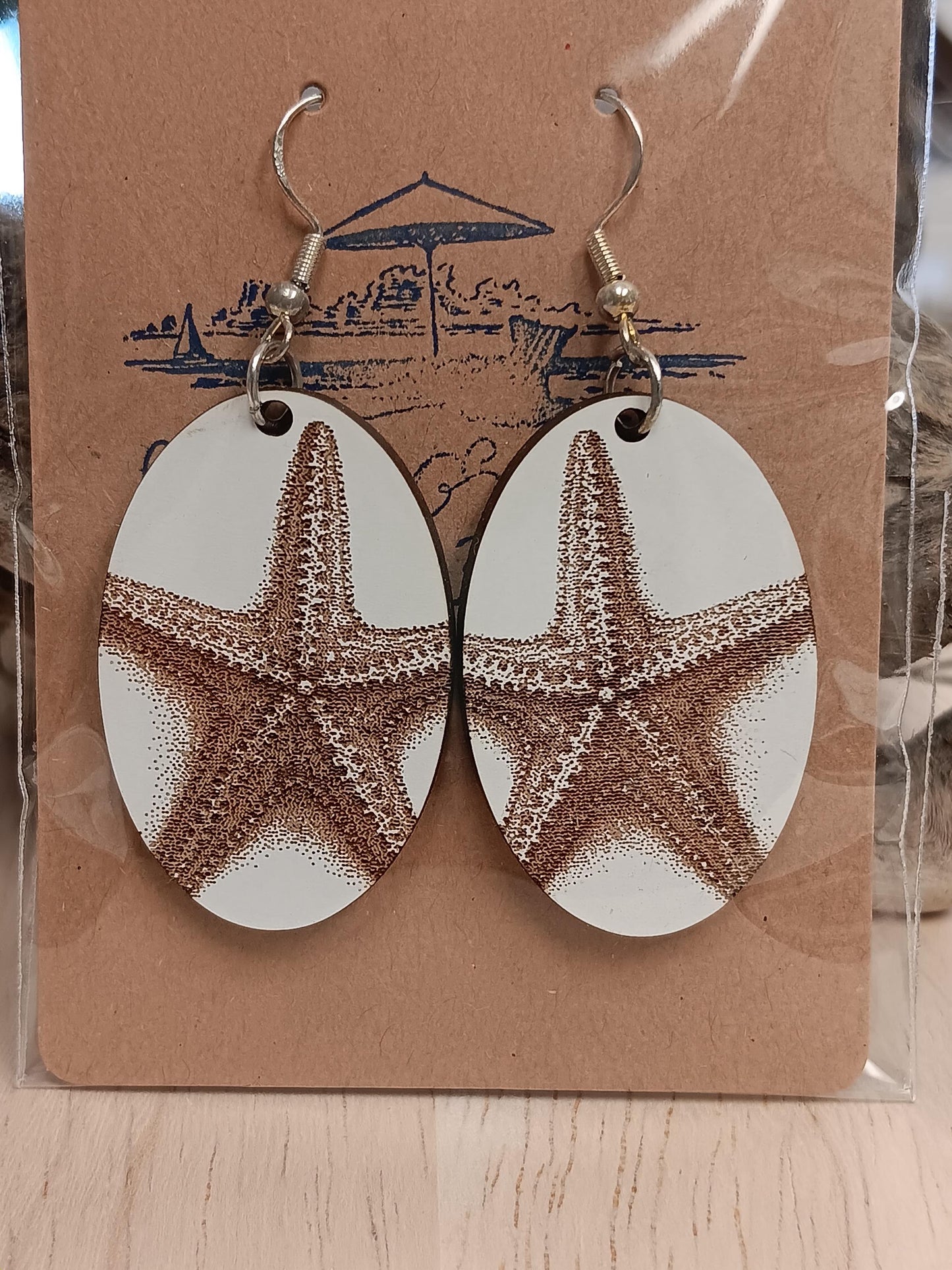 Star Fish, Jellyfish Earrings