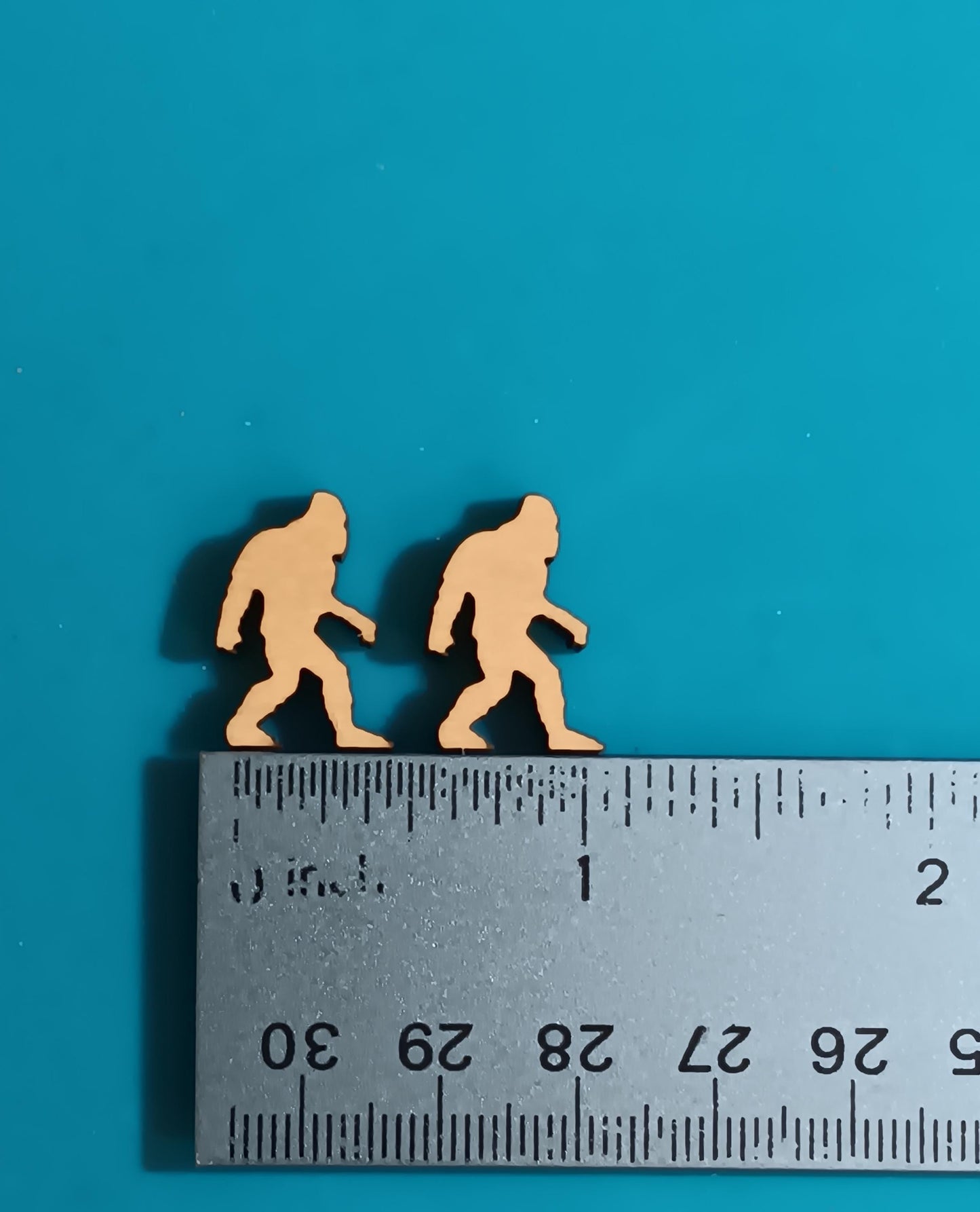 Baby Bigfoot wood cutouts