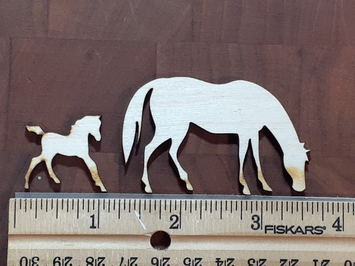 Horses, Mare and Foal Wood cutouts- Resin inserts, art pieces, crafting wood, paint craft