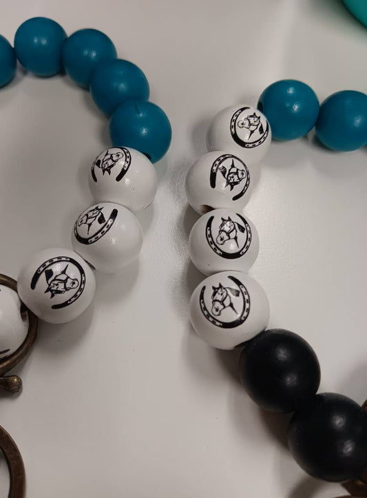 100 Years of Ponies- Horse themed wristlet, Chincoteague Pony