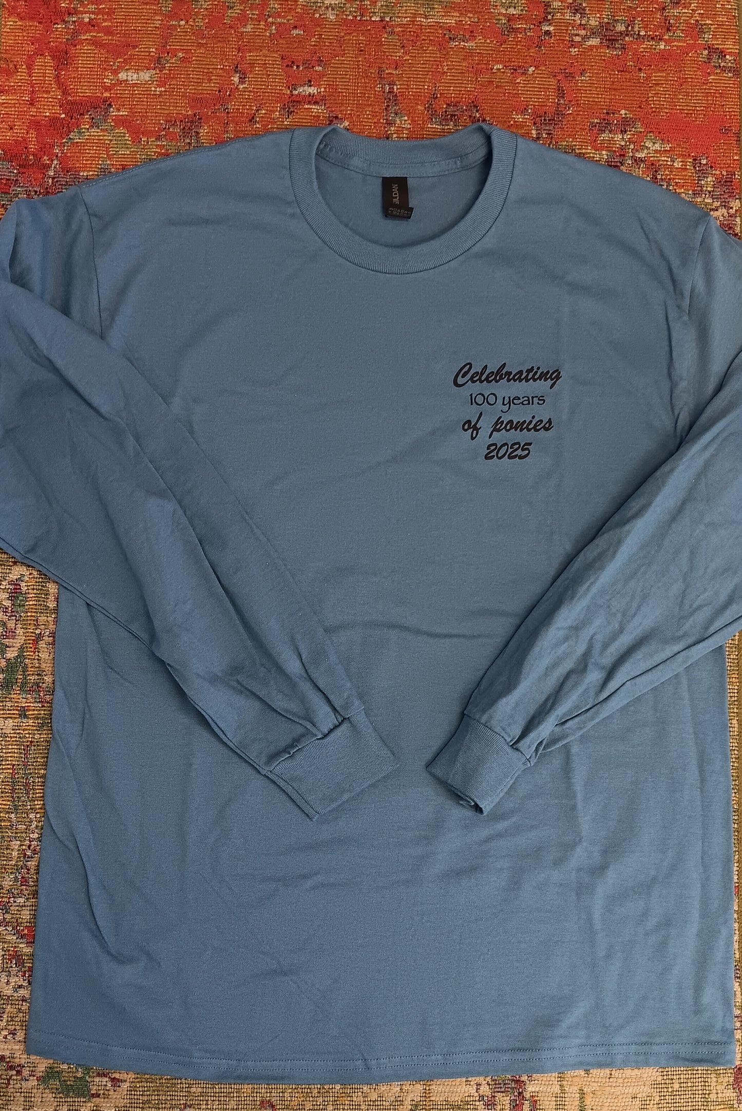 100th Pony Swim tee- Long sleeved