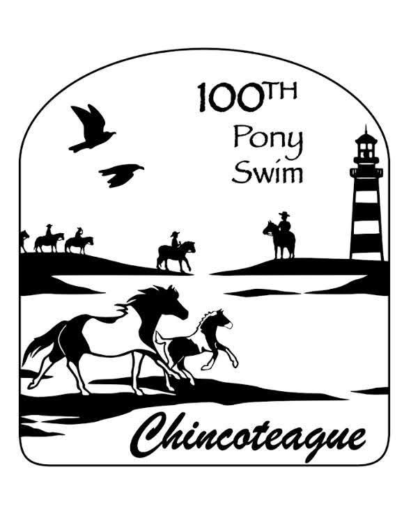100th Pony Swim tee- Long sleeved