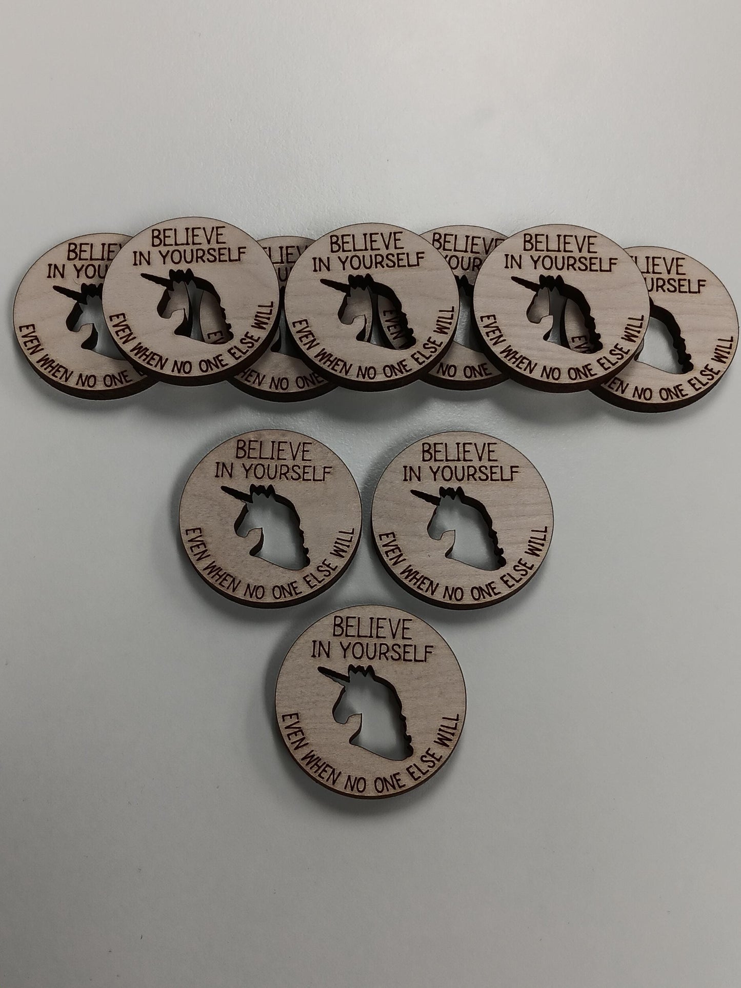 BELIEVE in Unicorns Token- pocket token