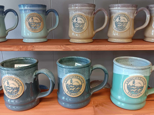 USA Handmade Coffee Mug- Chincoteague coffee mug, American Made