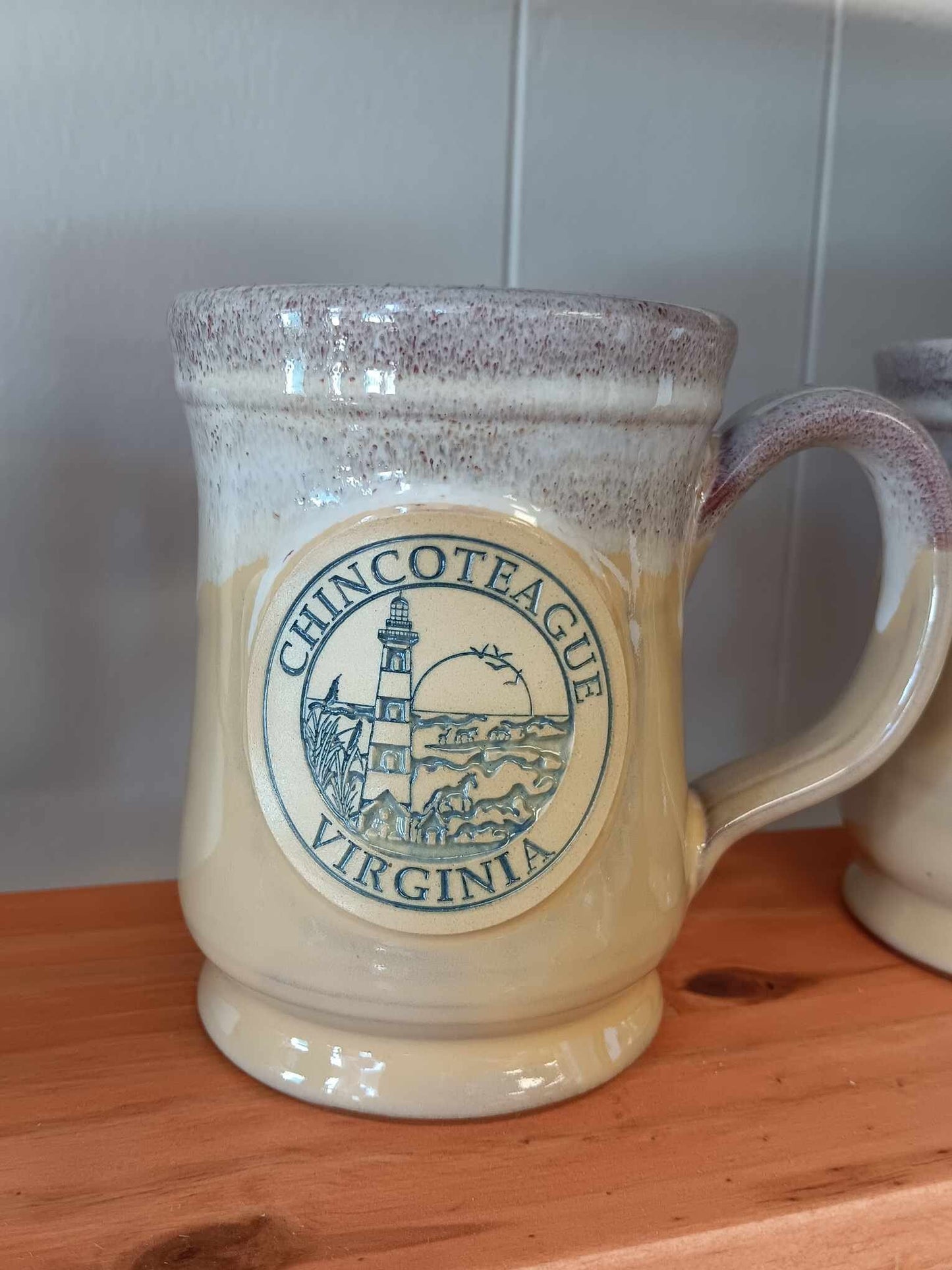 USA Handmade Coffee Mug- Chincoteague coffee mug, American Made