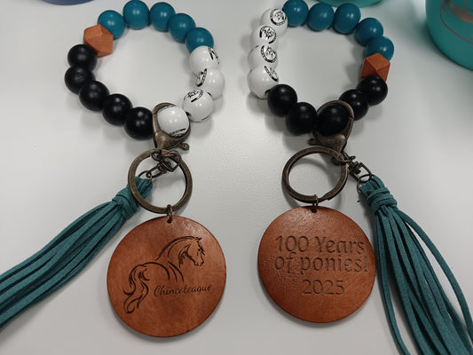 100 Years of Ponies- Horse themed wristlet, Chincoteague Pony