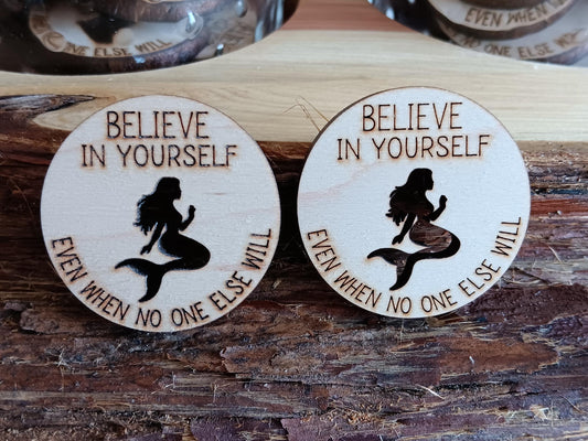 BELIEVE in Mermaids- Pocket Token