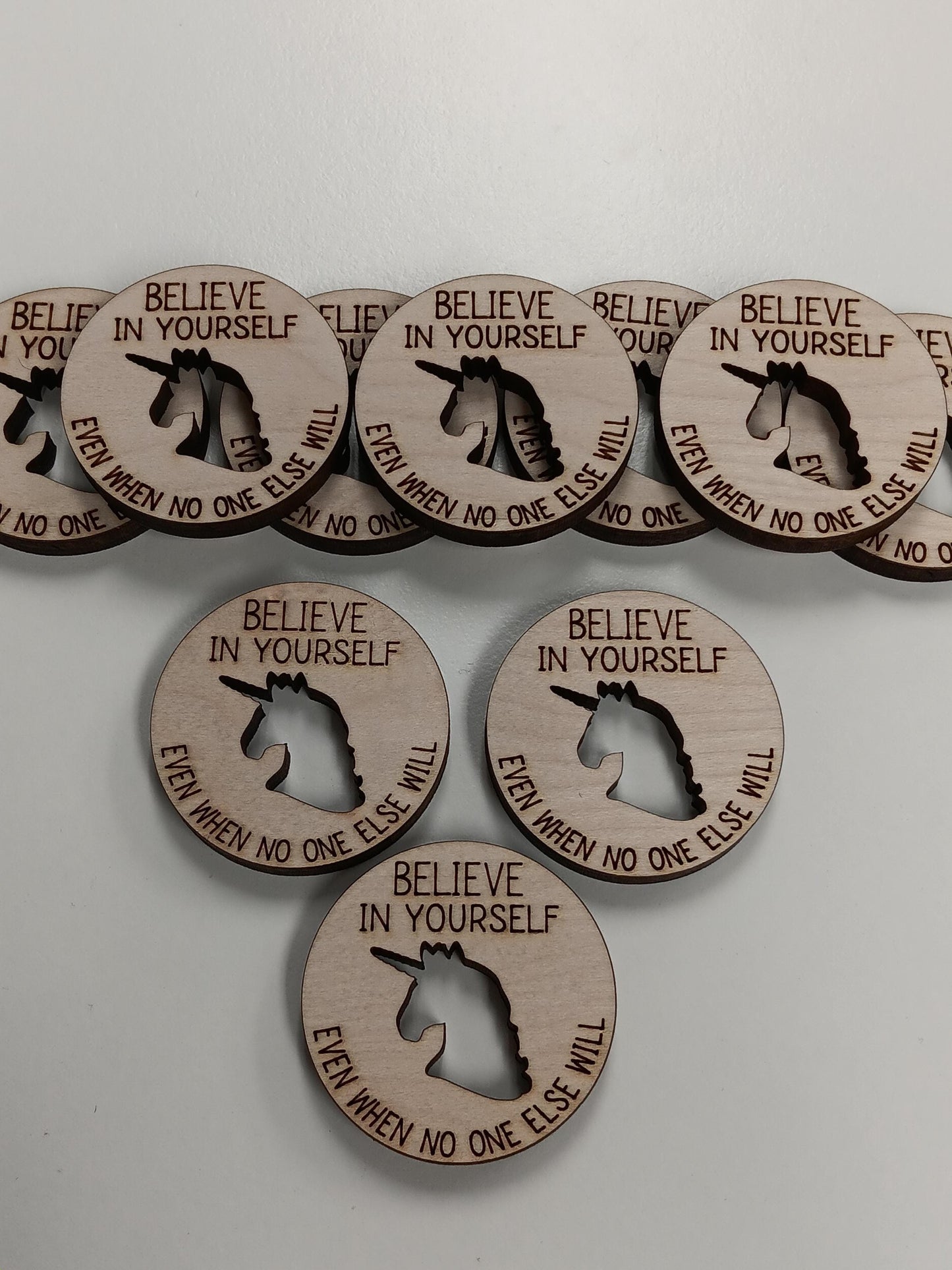 BELIEVE in Unicorns Token- pocket token