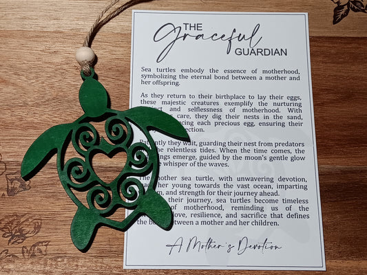 Sea Turtle Poem Ornament