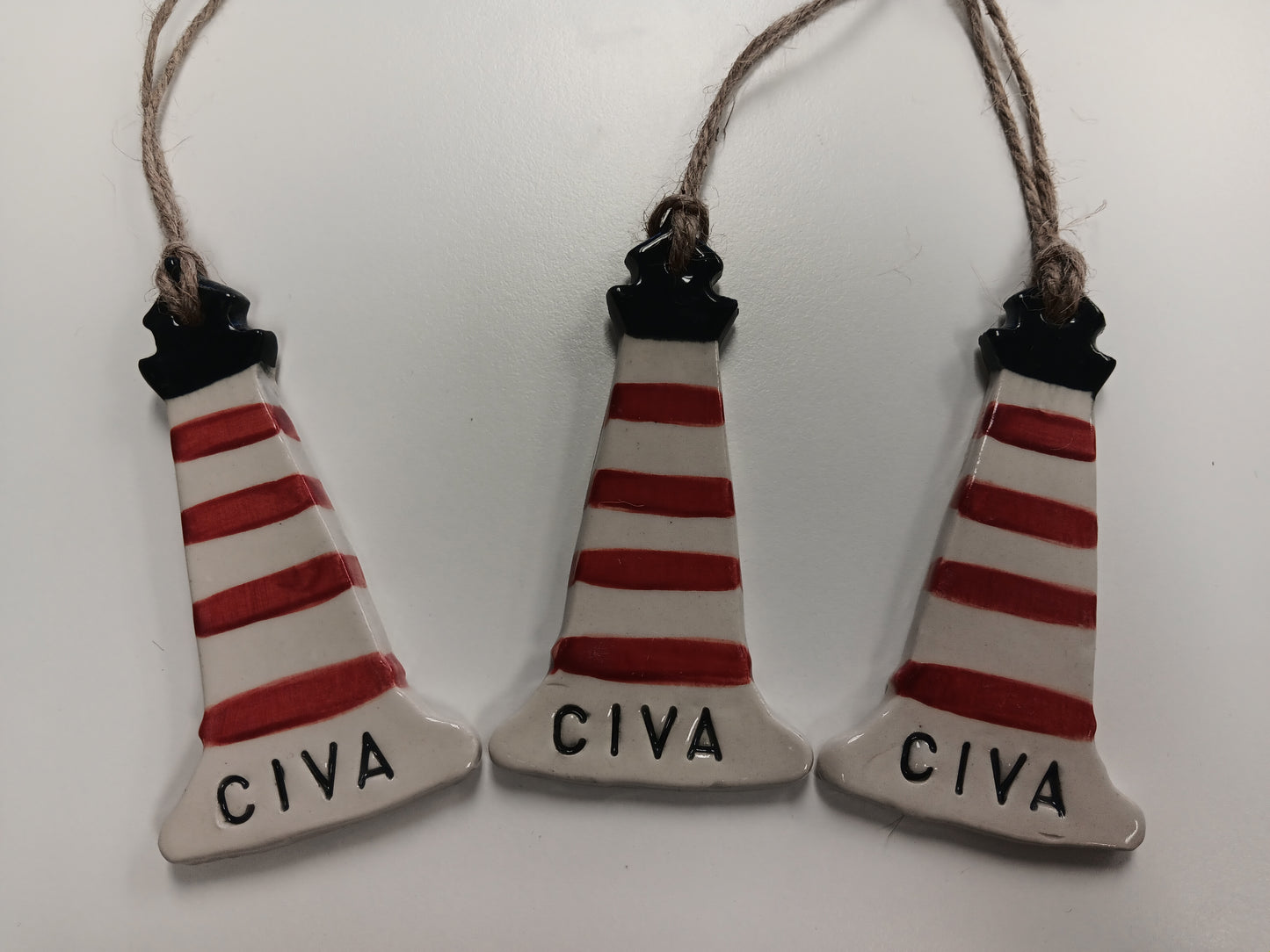 CIVA Lighthouse ornaments!