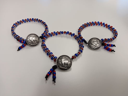 Bill's Inspired Buffalo glass bracelet!