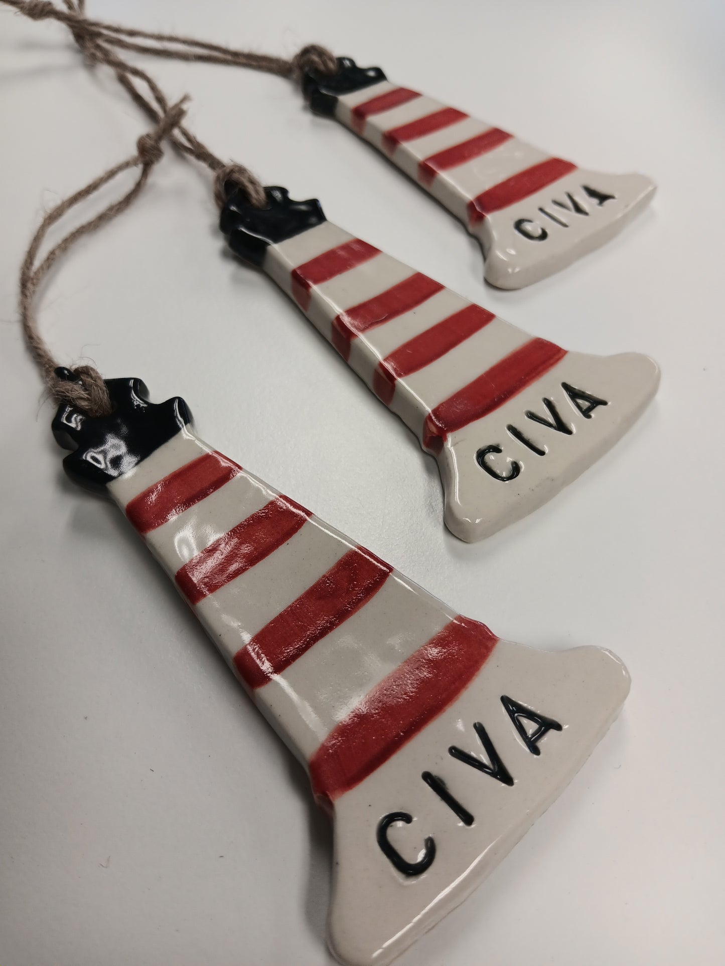 CIVA Lighthouse ornaments!