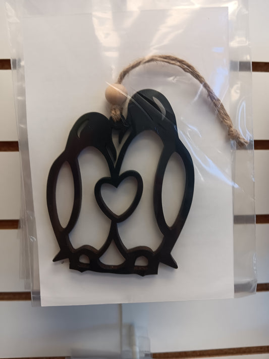 Penguin Poem Ornament- Love & Partnership